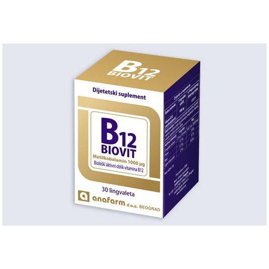 B12 BIOVIT - lingvalete