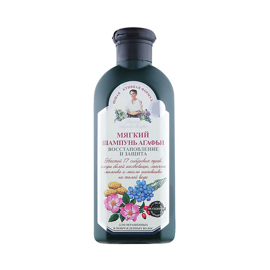 “Recepti bake Agafje” Agafjin blagi šampon za farbanu kosu, 350 ml
