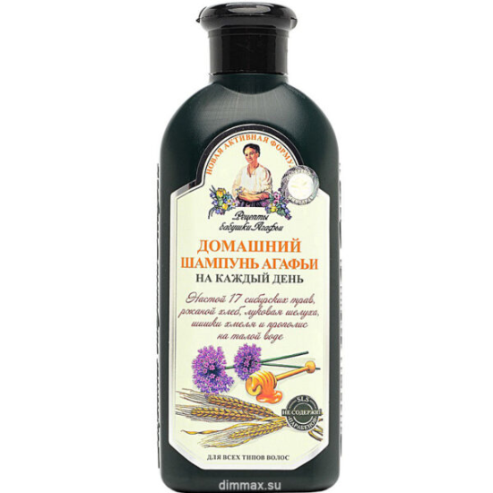 “Recepti bake Agafje” Agafjin domaći šampon za sve tipove kose, 350 ml
