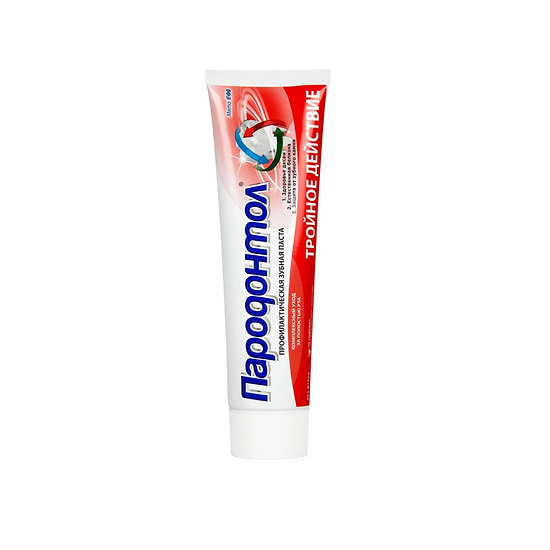 Pasta za zube Parodontal, trostruko delovanje, bez fluora 63 g