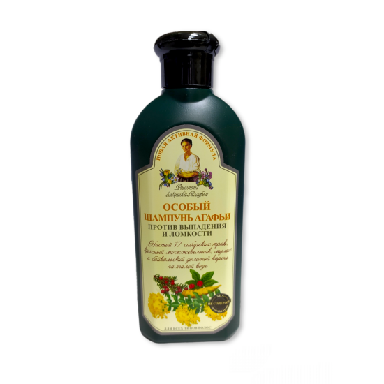 “Recepti bake Agafje” Agafjin poseban šampon protiv opadanja kose, 350 ml
