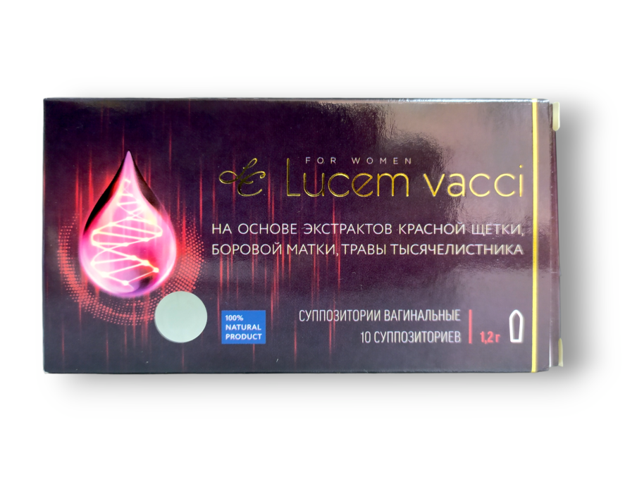 "LUCEM VACCI" prirodne vaginalete, 10 x 1,2 mg