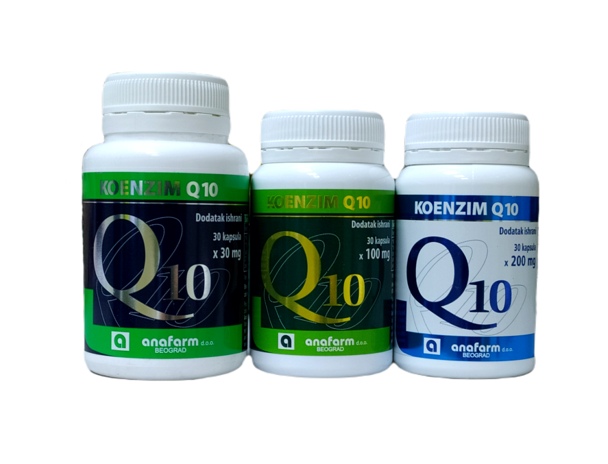 Koenzim Q10 - 30 kapsula x 100 mg